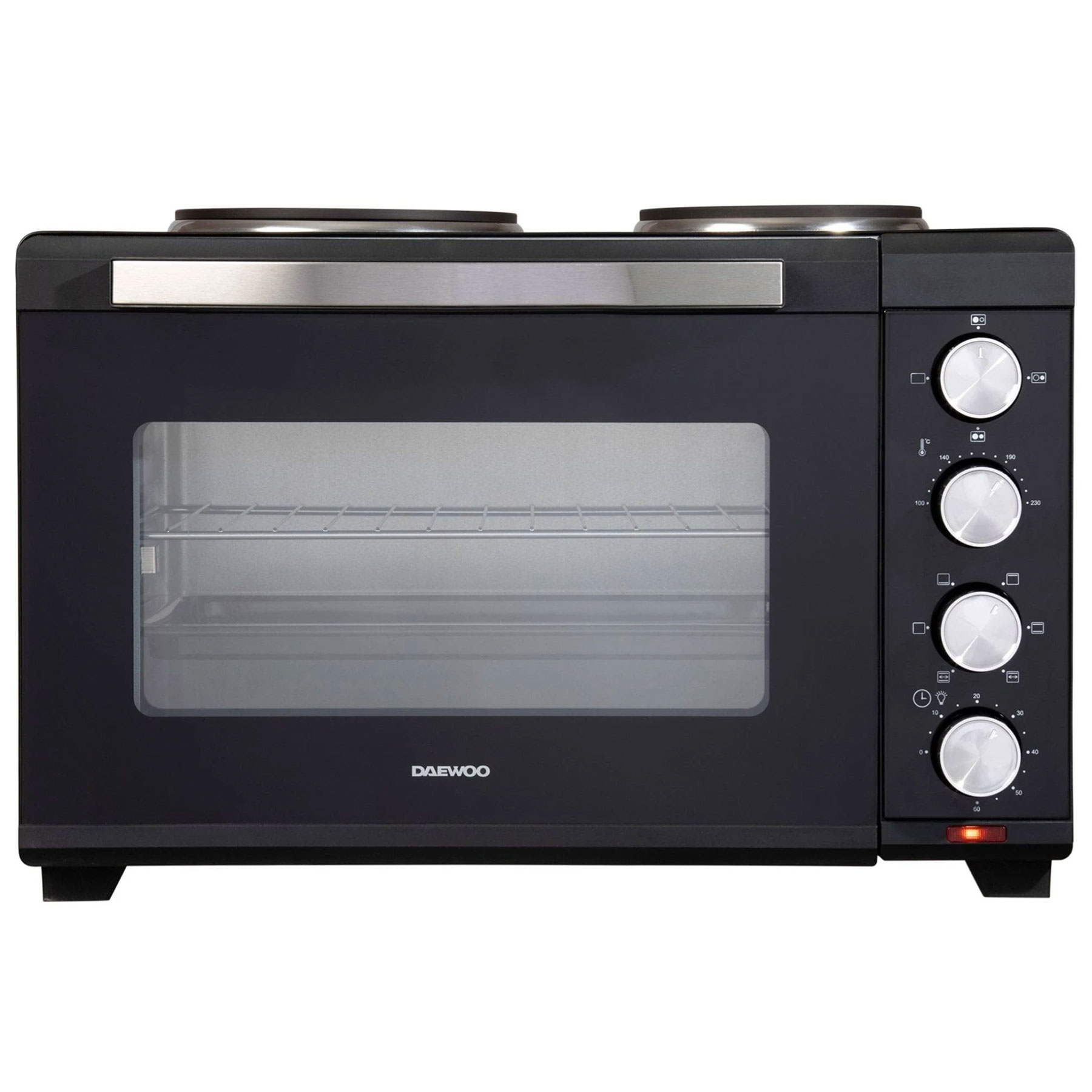 Daewoo SDA1609GE 32L Countertop Oven with Hot Plates 3000W