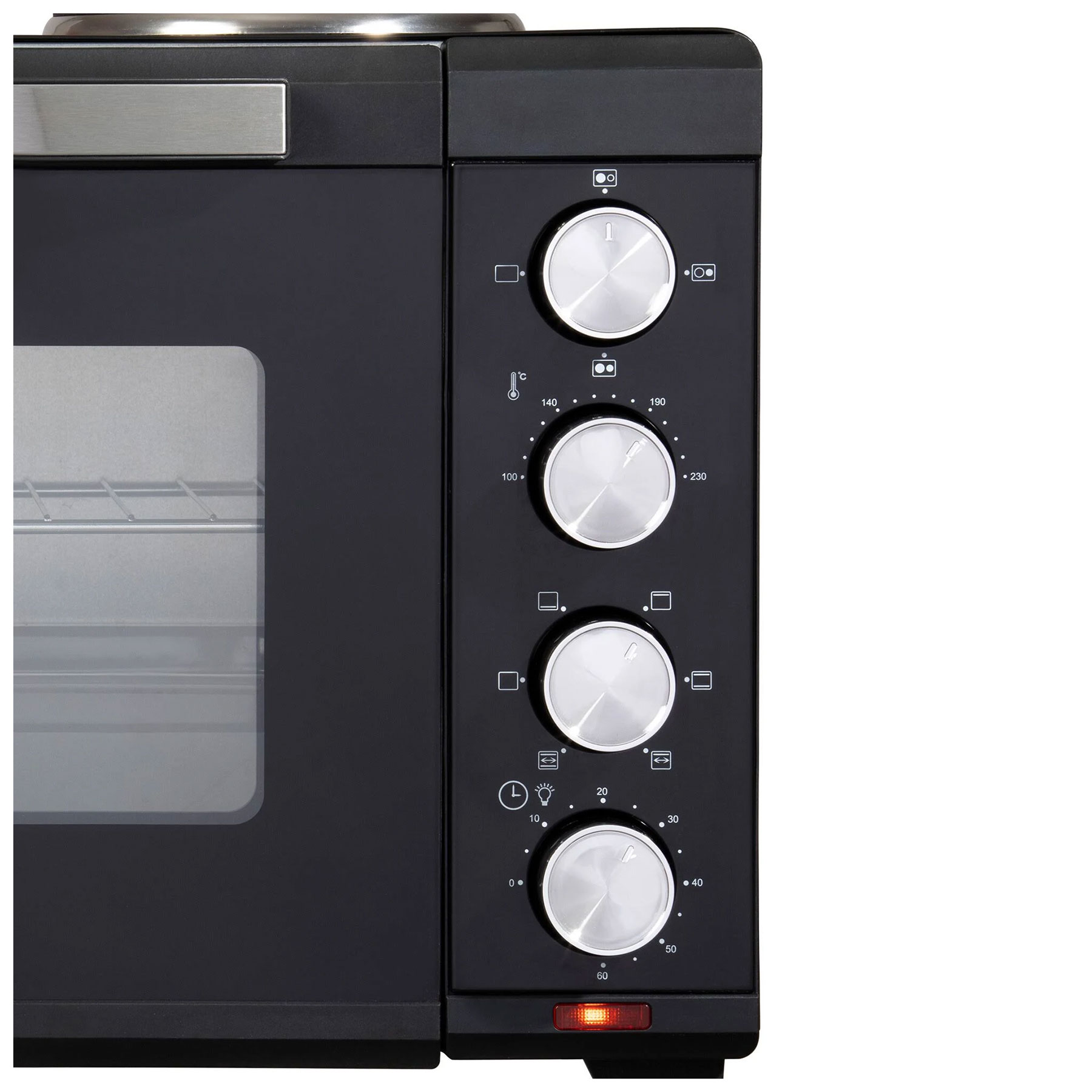 Daewoo SDA1609GE 32L Countertop Oven with Hot Plates 3000W, photo 2