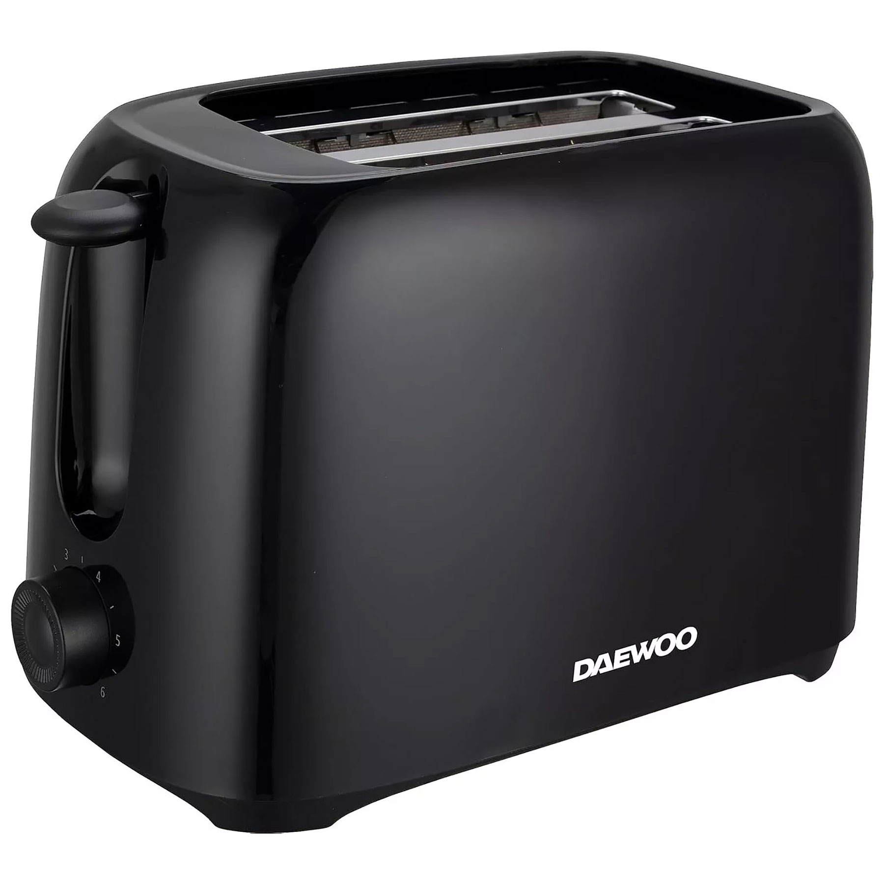 Daewoo SDA1674GED 2 Slice Plastic Toaster Black