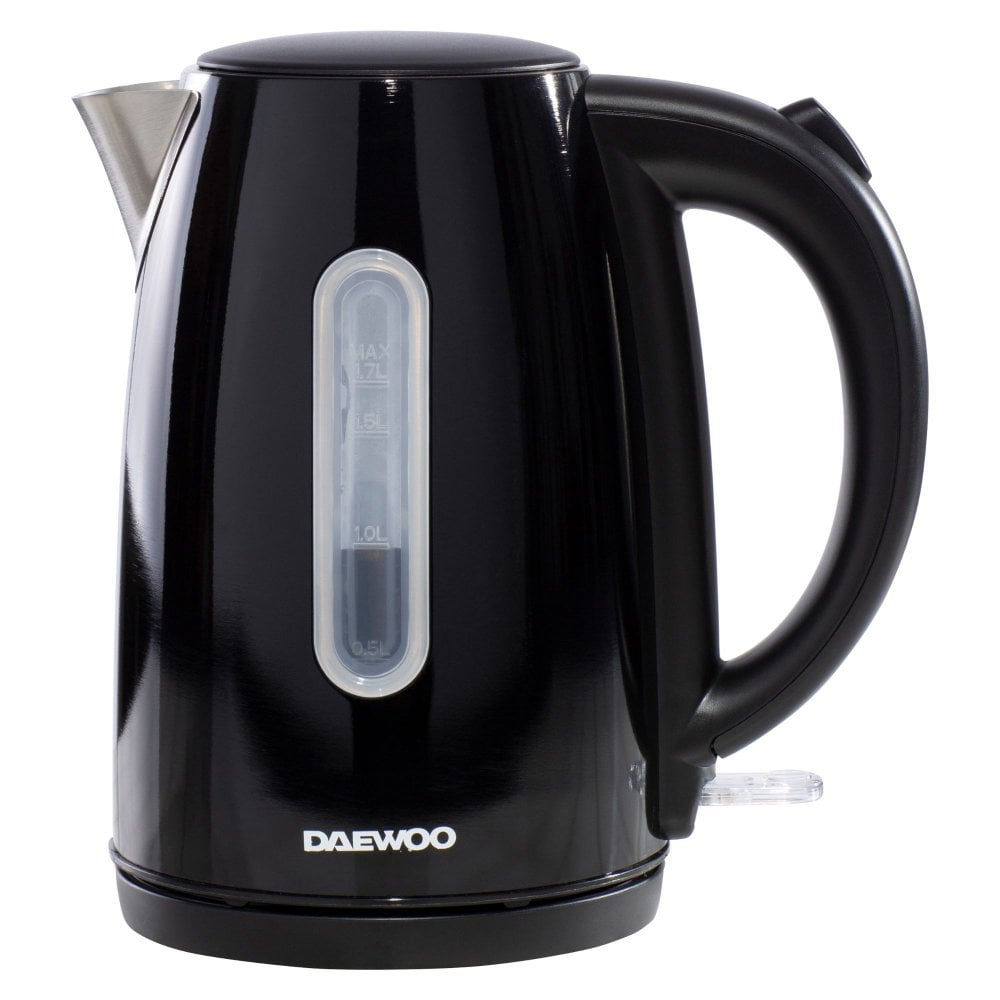Daewoo SDA1684GE KENSINGTON Jug Kettle in Black 1 7L 3kW