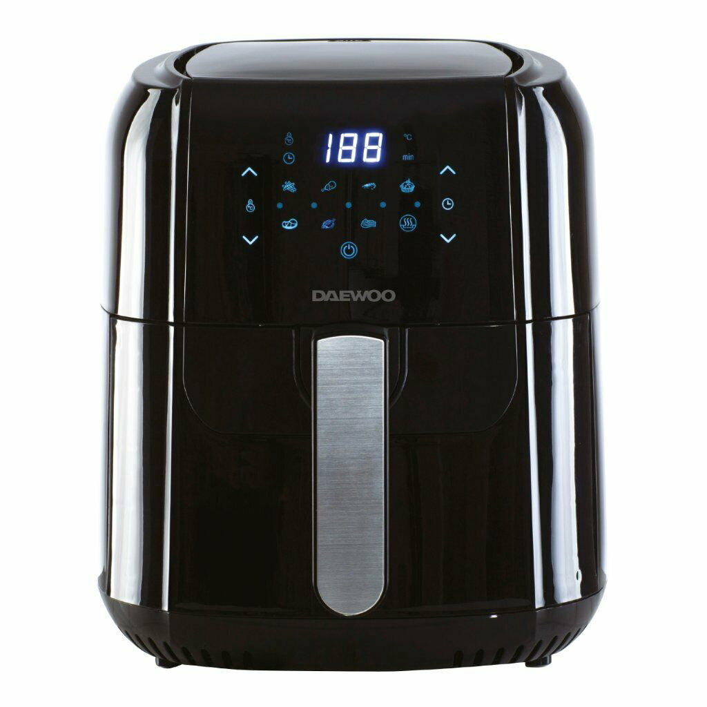 Daewoo SDA1804GE 5 5L Digital Air Fryer in Black 1400W