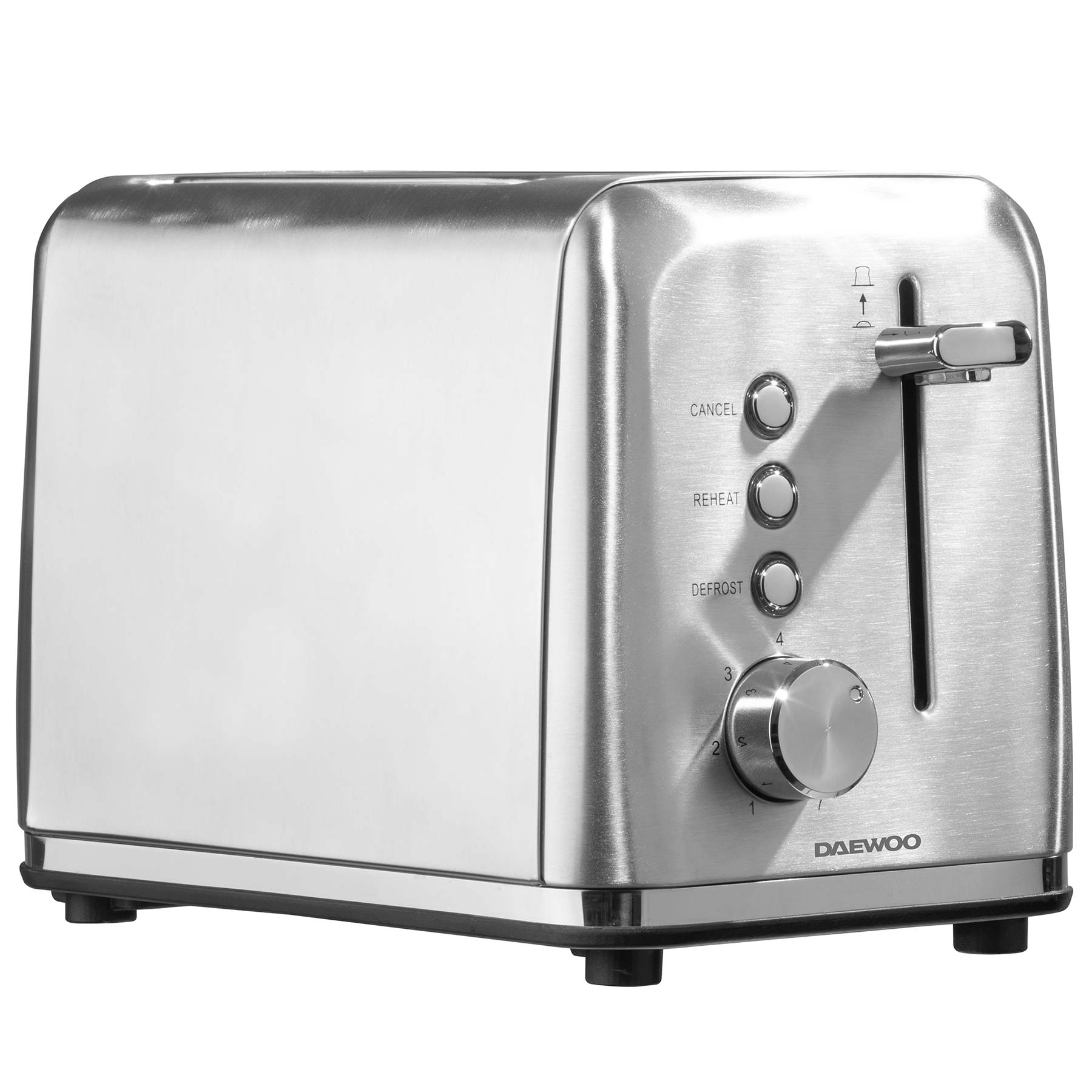 Image of Daewoo SDA2081GE KENSINGTON 2 Slice Toaster in Stainless Steel