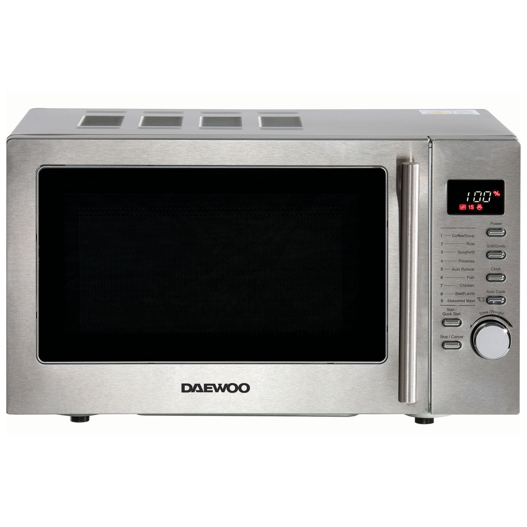 Image of Daewoo SDA2088GE Microwave With Grill Auto Cook Functions 20L 700W
