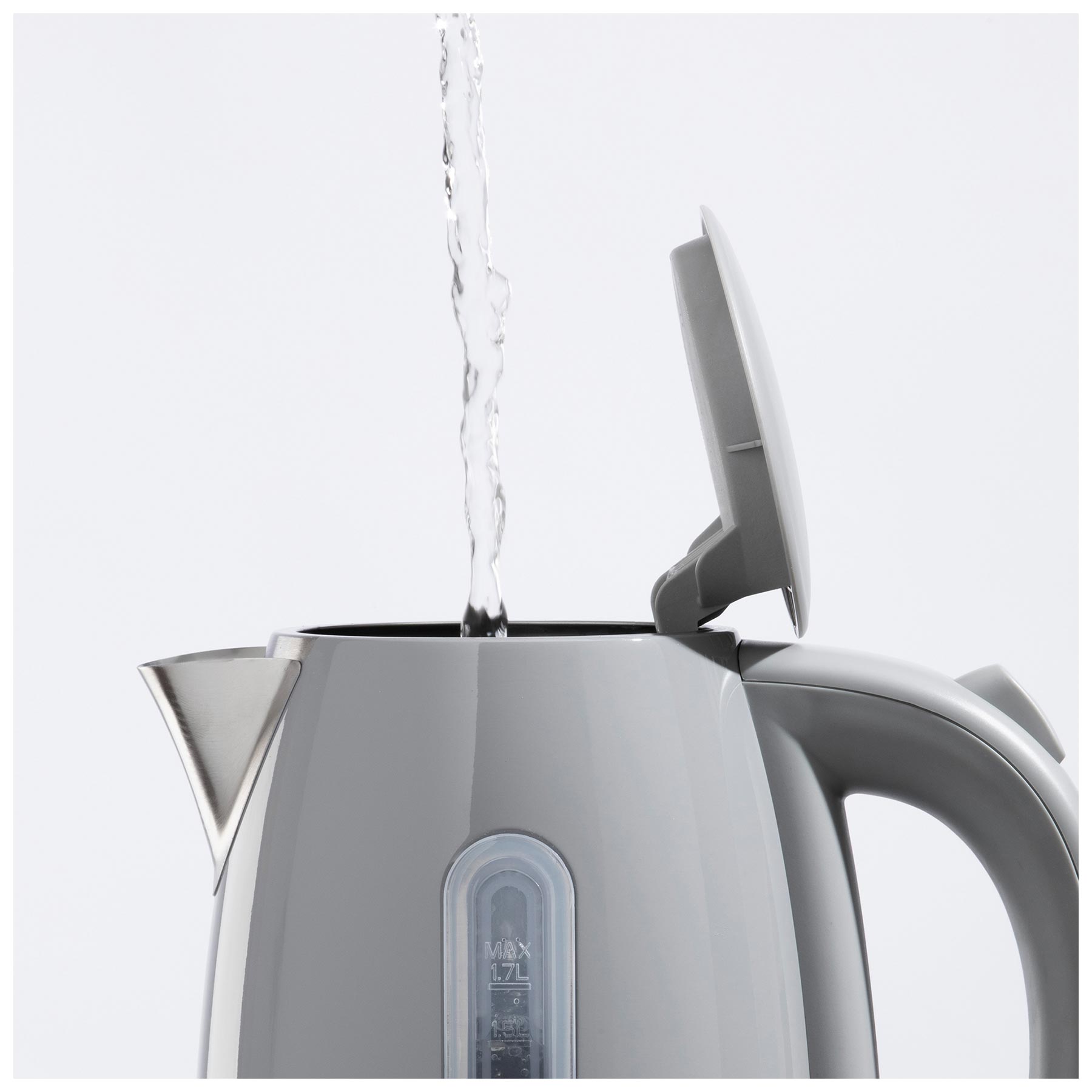 Daewoo SDA2592GE KENSINGTON Cordless Jug Kettle in Grey 1 7L 3kW, photo 2