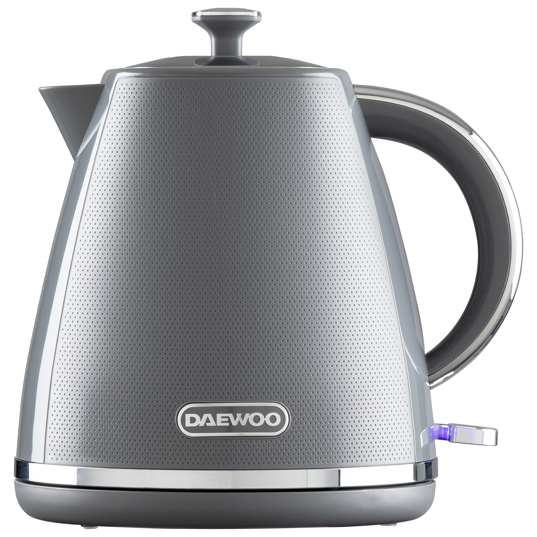 Image of Daewoo SDA2625GE Sterling Cordless Pyramid Kettle Grey 1 7L 3kW