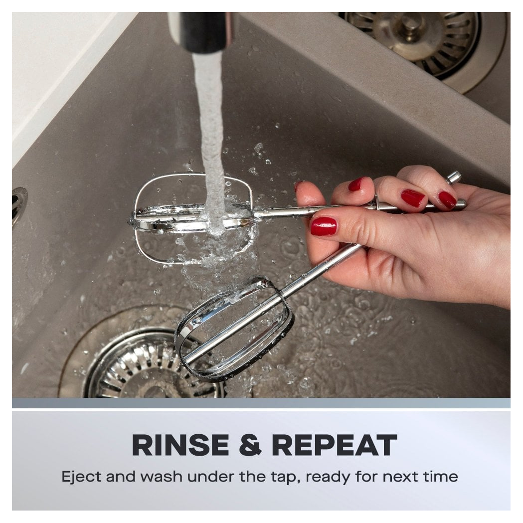 Daewoo SDA2632GE 200W Cordless Pro Hand Mixer Silver, photo 5
