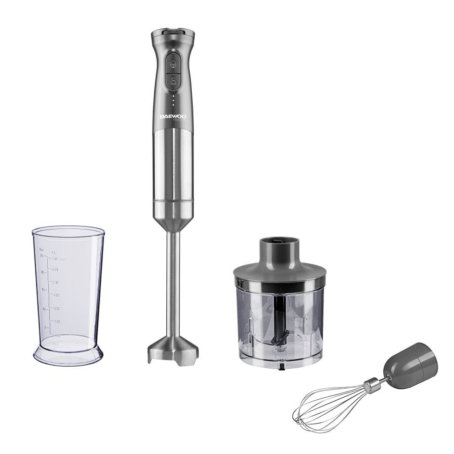 Daewoo SDA2633GE Cordless Pro 3 in 1 Hand Blender Set with Whisk Chopp