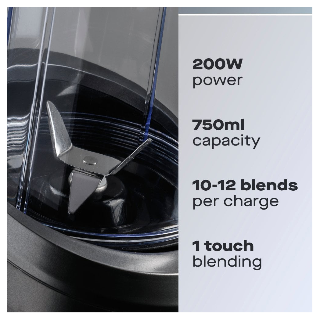Daewoo SDA2634GE 200W Cordless Pro Bullet Blender, photo 2