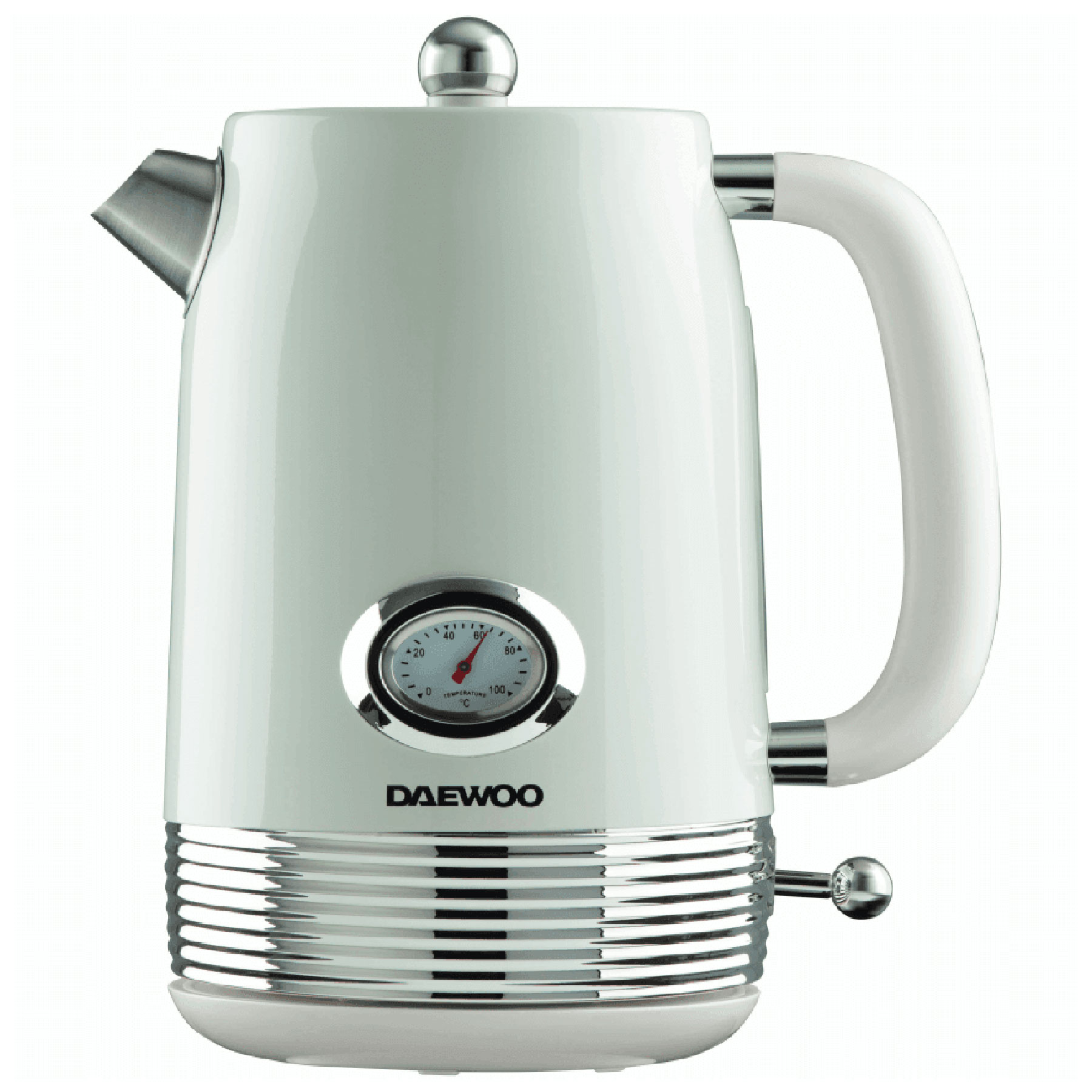 Daewoo SDA2745GE Denver Cordless Jug Kettle in Buttermilk 1 5L 3kW