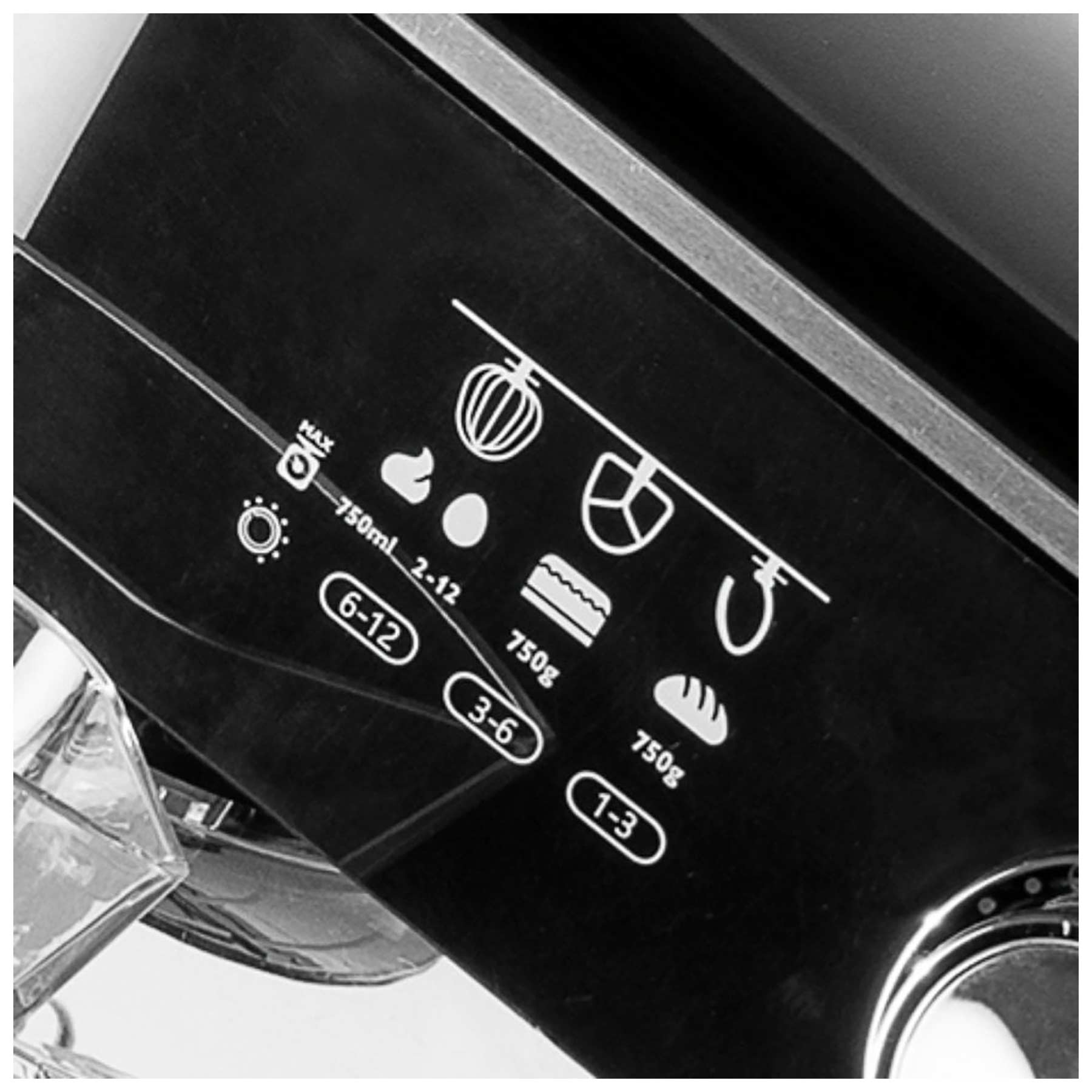 Daewoo SDA2758GE 1000W 5L Baking Stand Mixer Black, photo 2