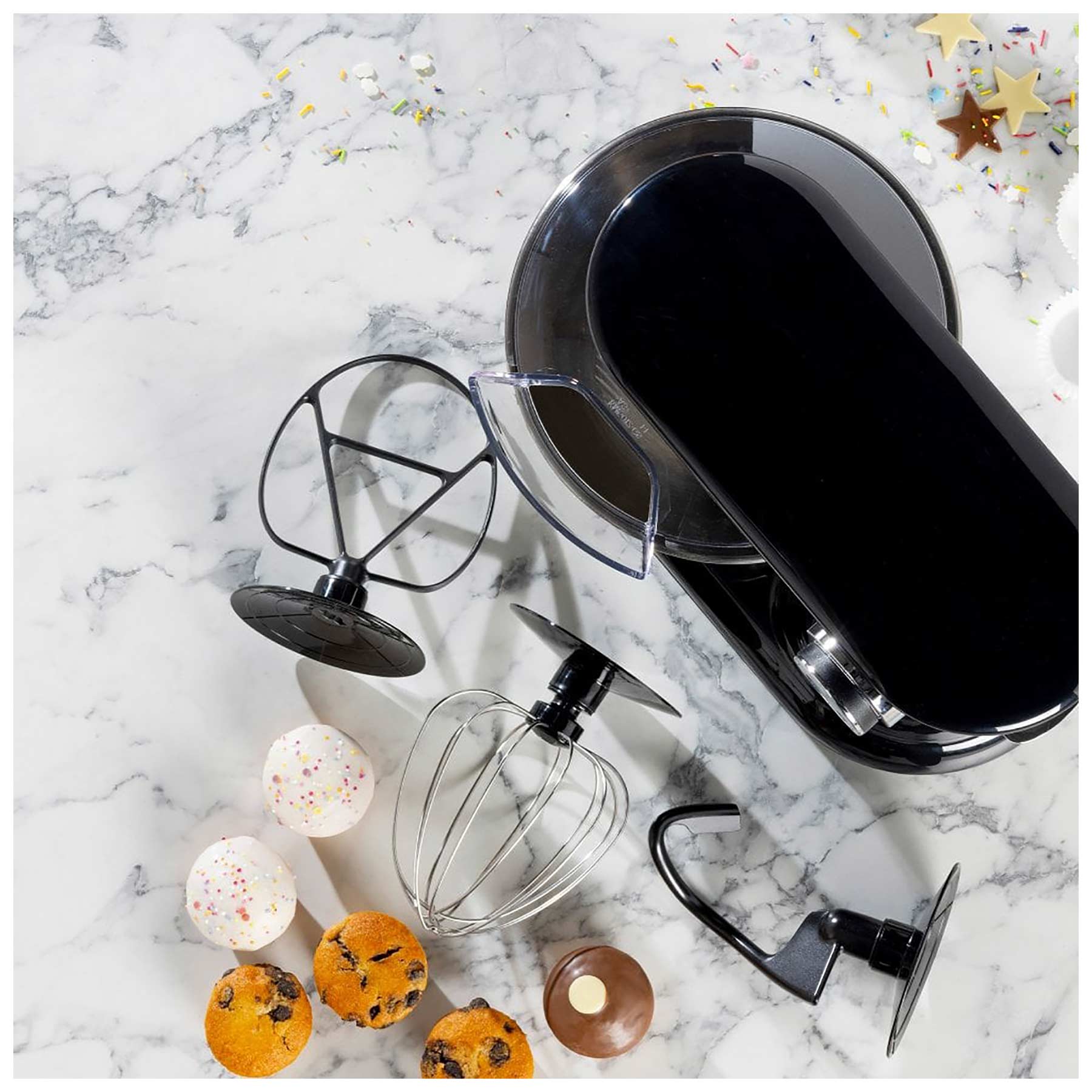 Daewoo SDA2758GE 1000W 5L Baking Stand Mixer Black, photo 3