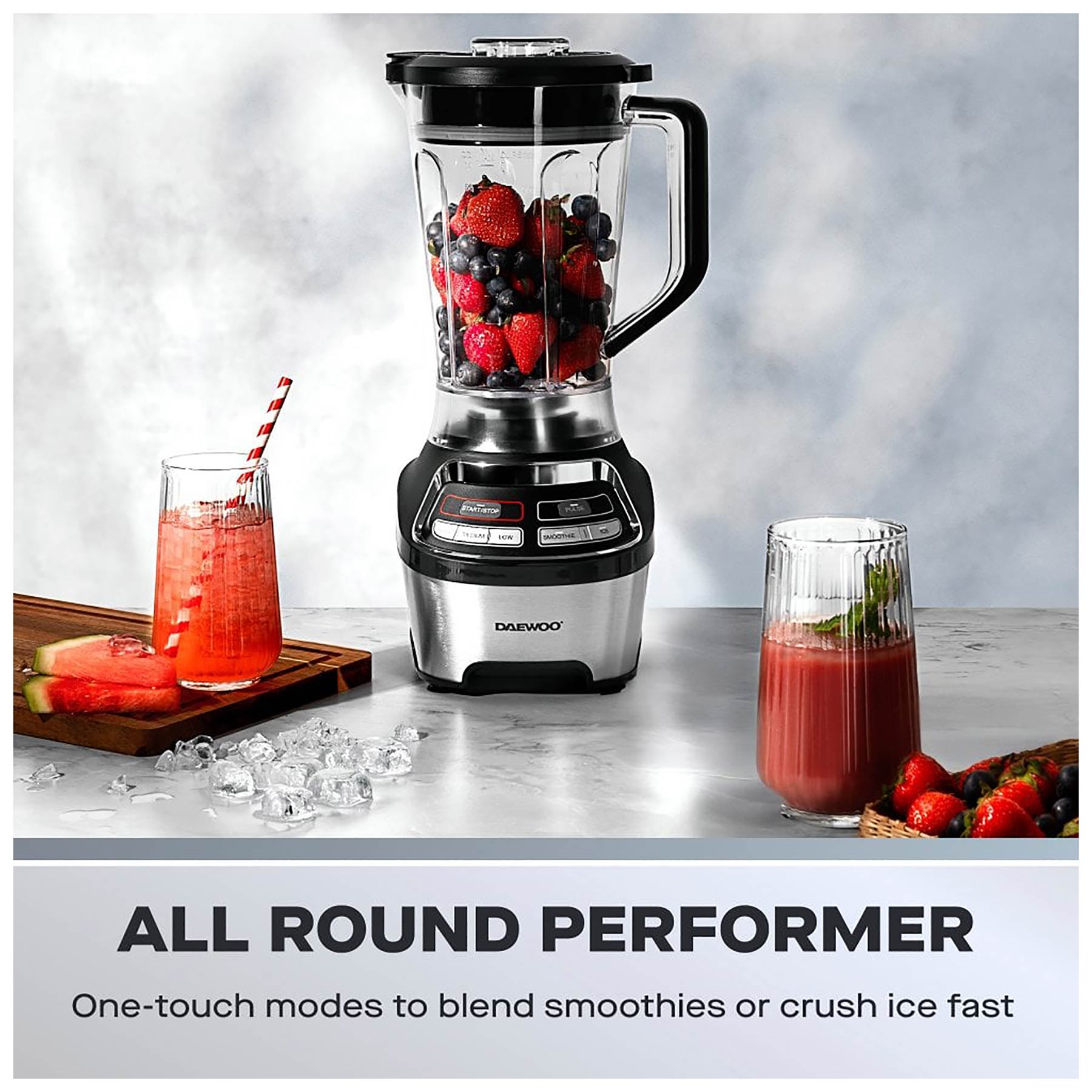 Daewoo SDA2784GE Samurai PowerBlend Pro Table Blender 1200W, photo 5