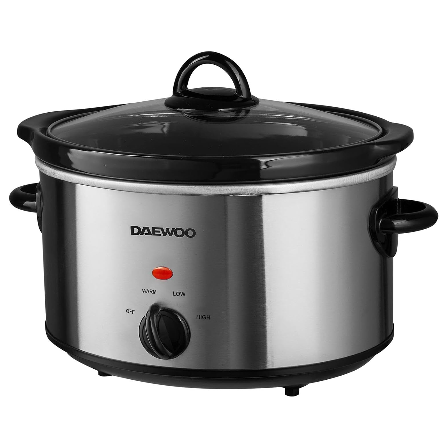 Daewoo SDA2942GE 3 5L Slow Cooker with Removable Ceramic Bowl and Knob