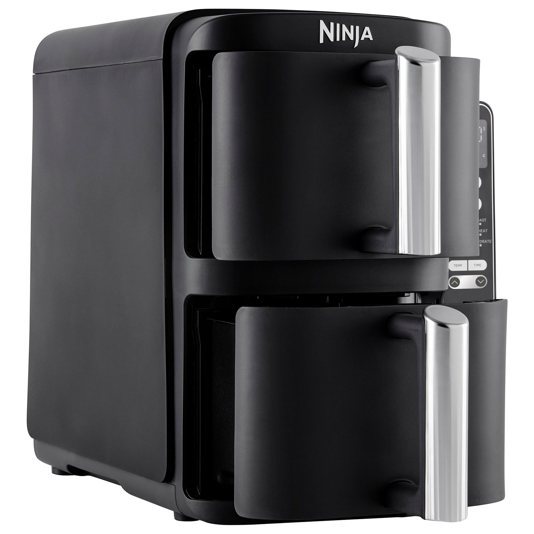 Ninja SL300UK Ninja 2 Drawer Double Stack Air Fryer 7 6L Black, photo 5