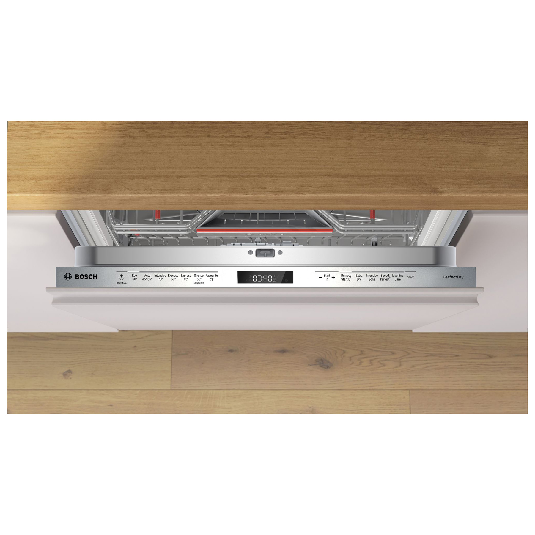 Bosch SMD6YCX02G Series 6 60cm Fully Integrated Dishwasher 14 Place A, photo 3