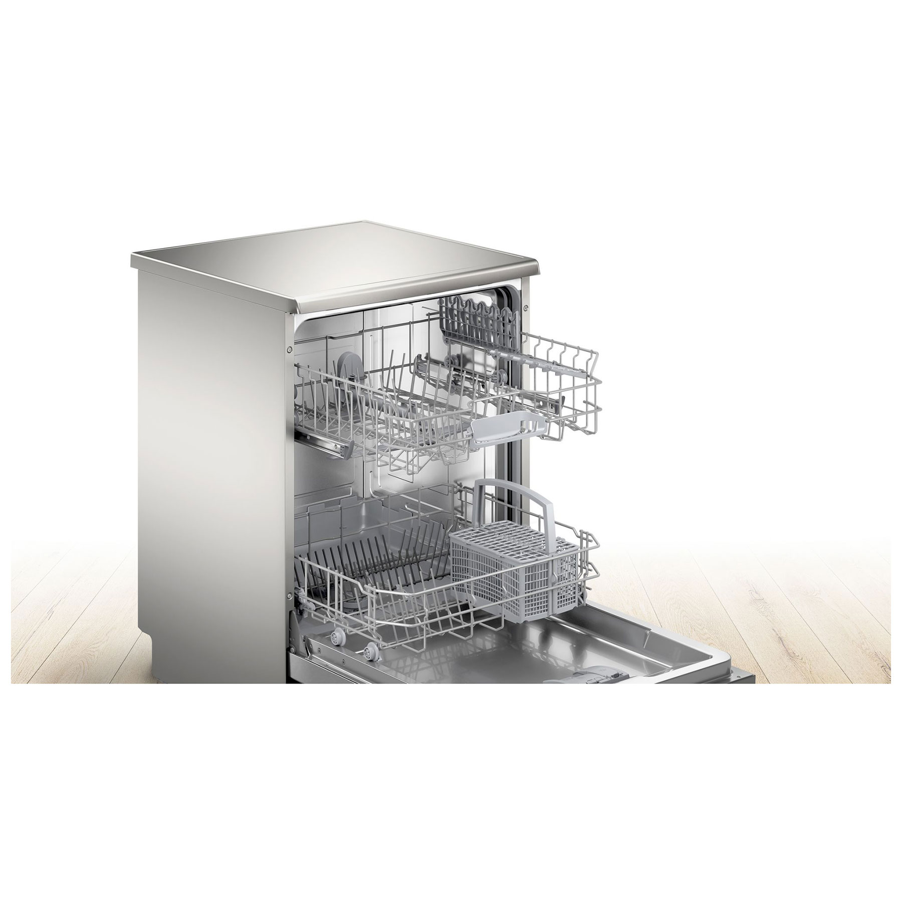 Bosch SMS26AI08G Series 2 60cm Dishwasher in Brushed Steel 12 Place Se, photo 3