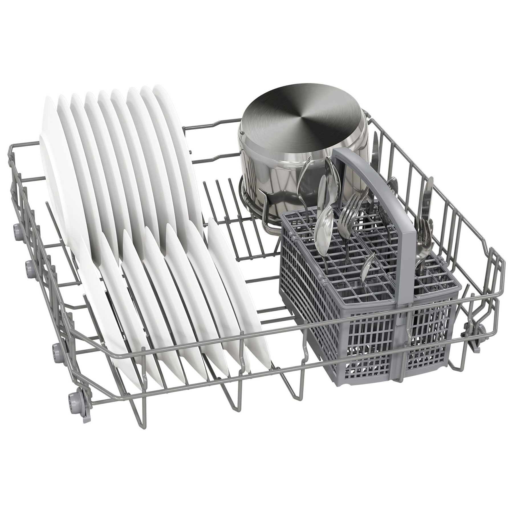 Bosch SMS26AI08G Series 2 60cm Dishwasher in Brushed Steel 12 Place Se, photo 5