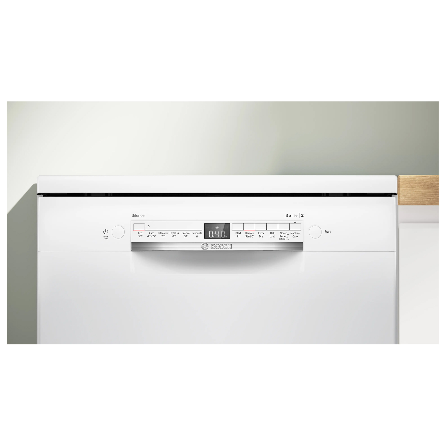 Bosch SMS2HVW06G Series 2 60cm Dishwasher in White 14 Place Setting C, photo 3
