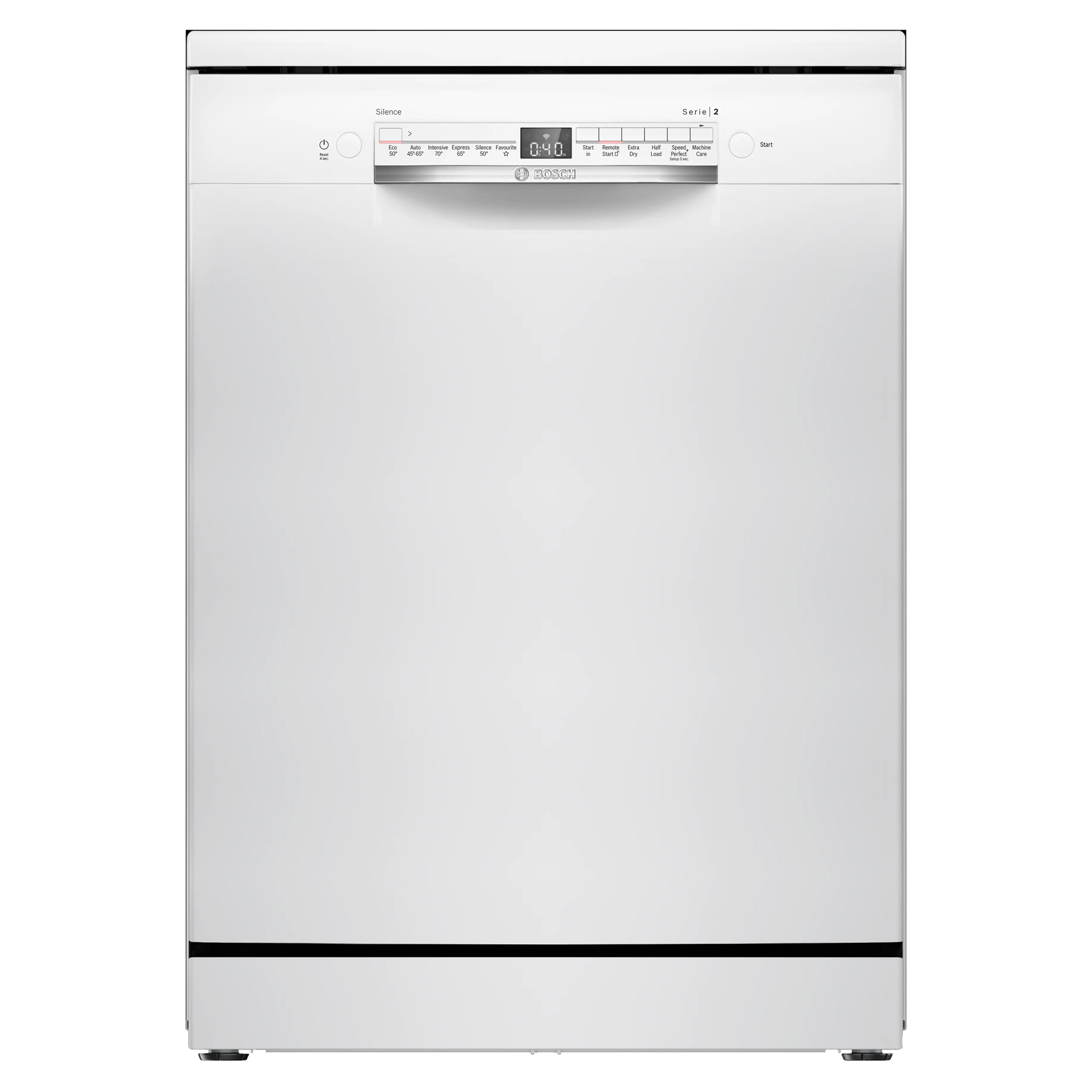 Bosch SMS2HVW06G Series 2 60cm Dishwasher in White 14 Place Setting C
