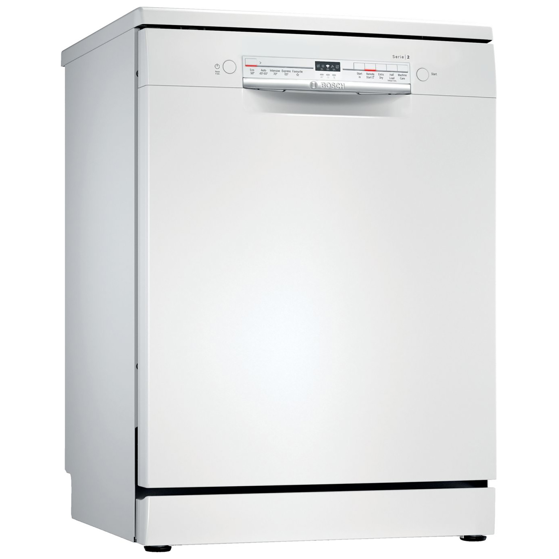 Image of Bosch SMS2ITW08G Series 2 60cm Dishwasher White 12 Place Setting E Rat