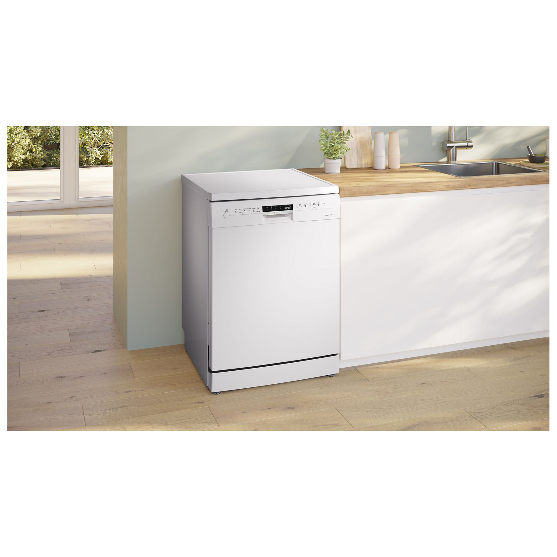 Bosch SMS2ITW67G Series 2 60cm Dishwasher in White 12 Place Setting D, photo 2