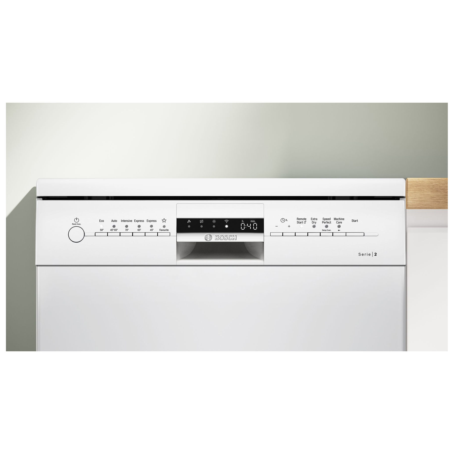 Bosch SMS2ITW67G Series 2 60cm Dishwasher in White 12 Place Setting D, photo 3