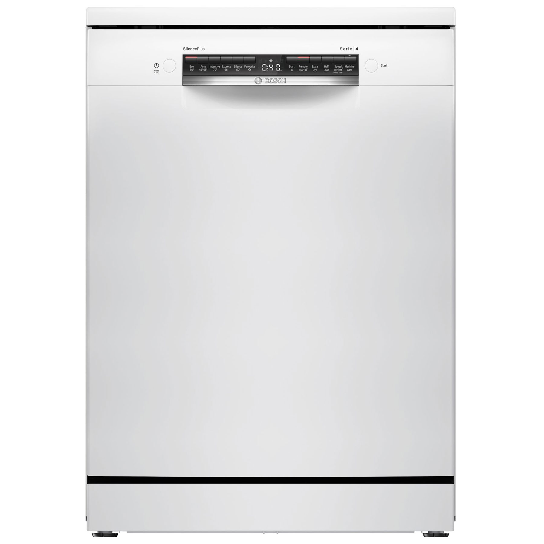 Bosch SMS4EMW06G Series 4 60cm Dishwasher White 14 Place Setting B Rat