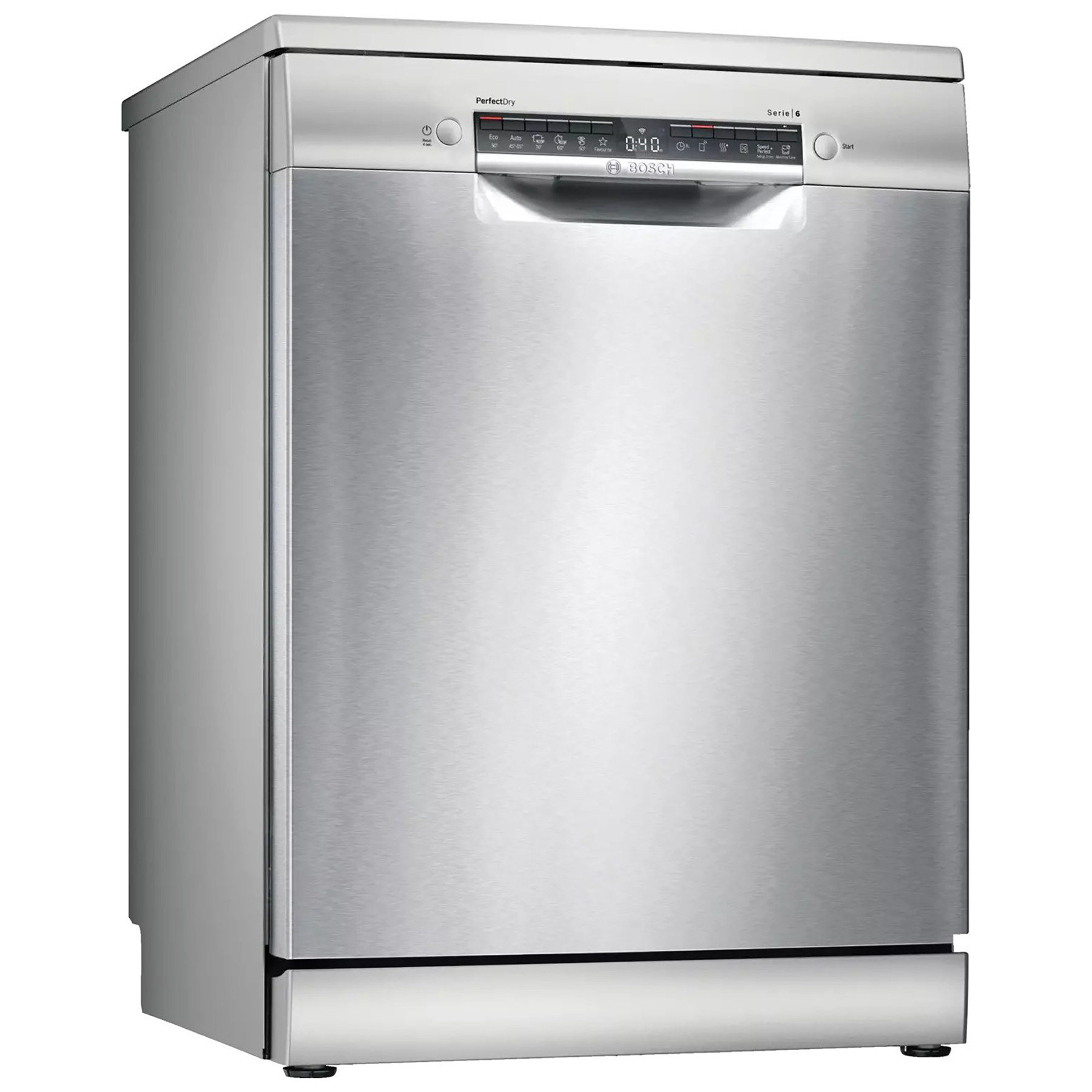 Image of Bosch SMS6TCI00E Series 6 60cm Dishwasher Inox 14 Place Setting A Rate