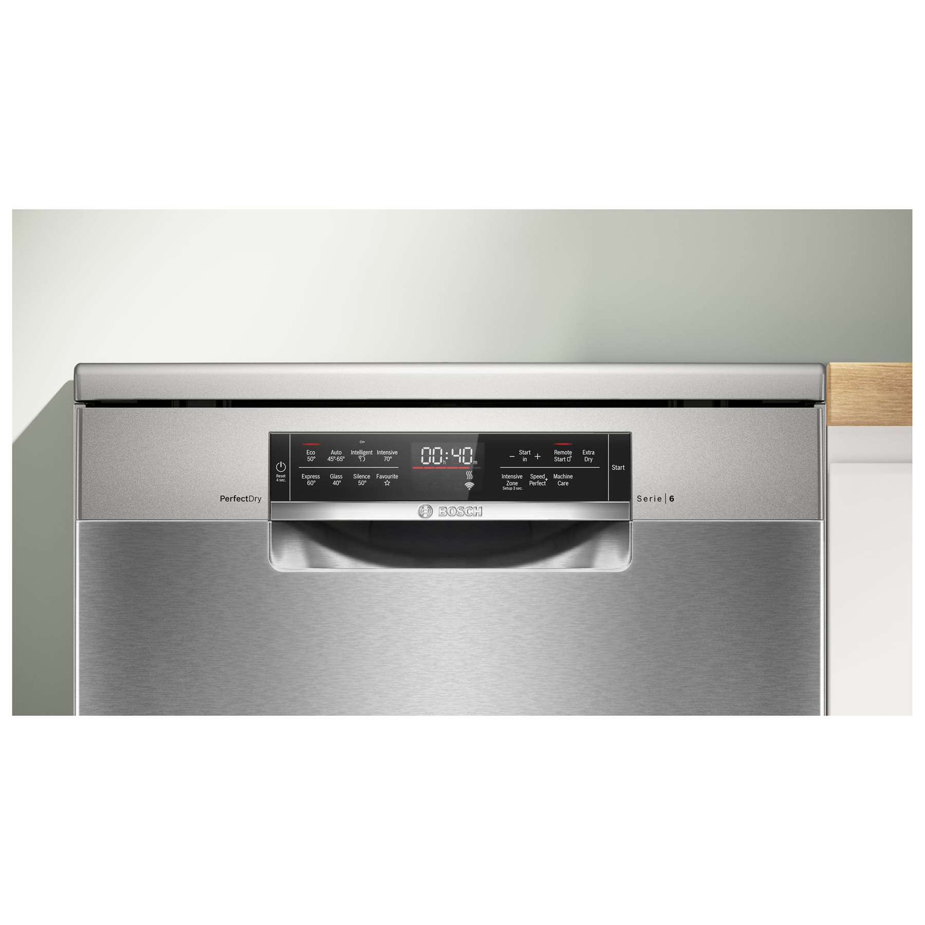 Bosch SMS6TCI02G Series 6 60cm Dishwasher Silver Inox, photo 3
