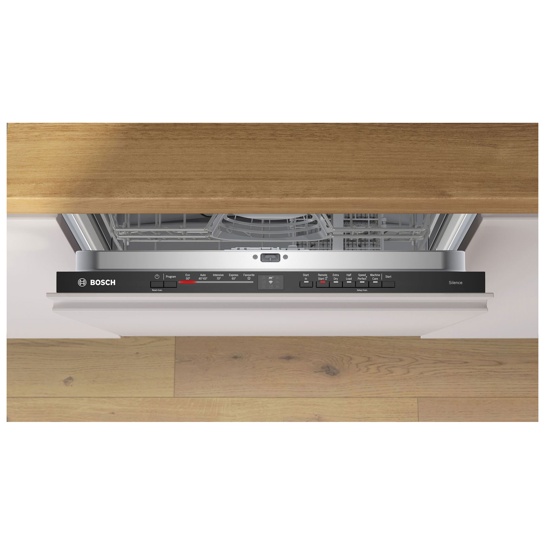 Bosch White Integrated Dishwasher Series 2, 60cm