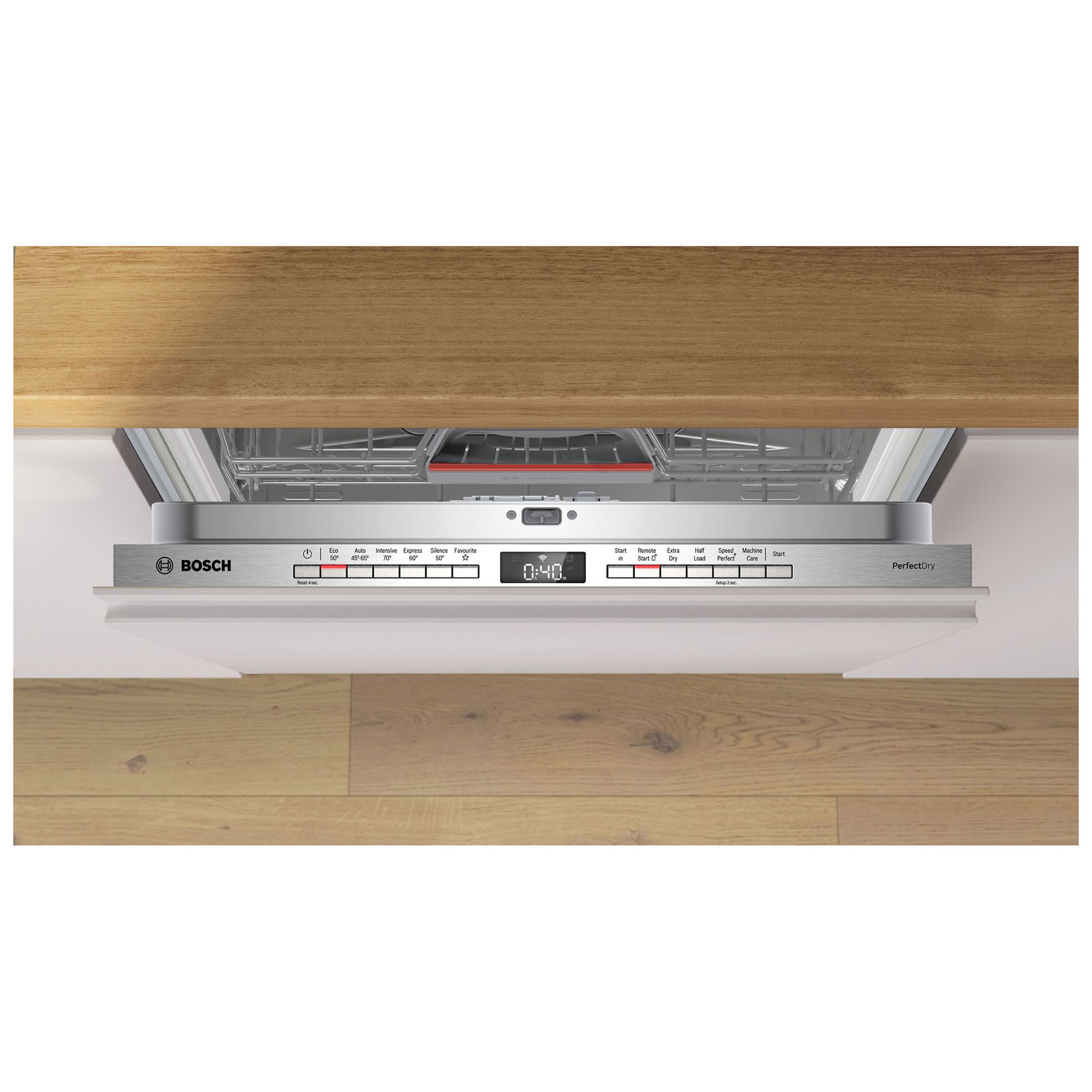 Bosch SMV6ZCX10G Series 6 60cm Fully Integrated Dishwasher 14 Place B, photo 2