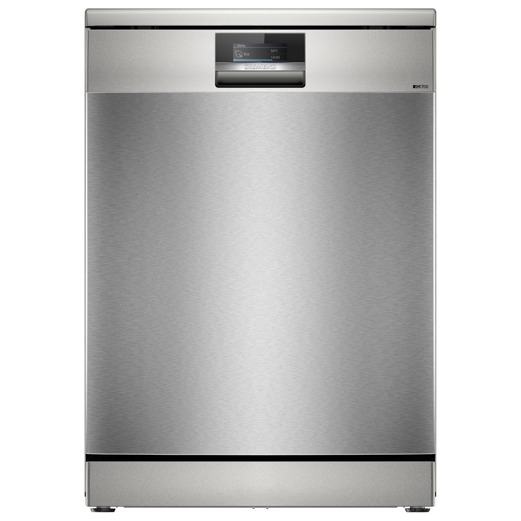 Siemens SN27TI02CE iQ700 60cm Dishwasher in Brushed Steel 14 Place Set