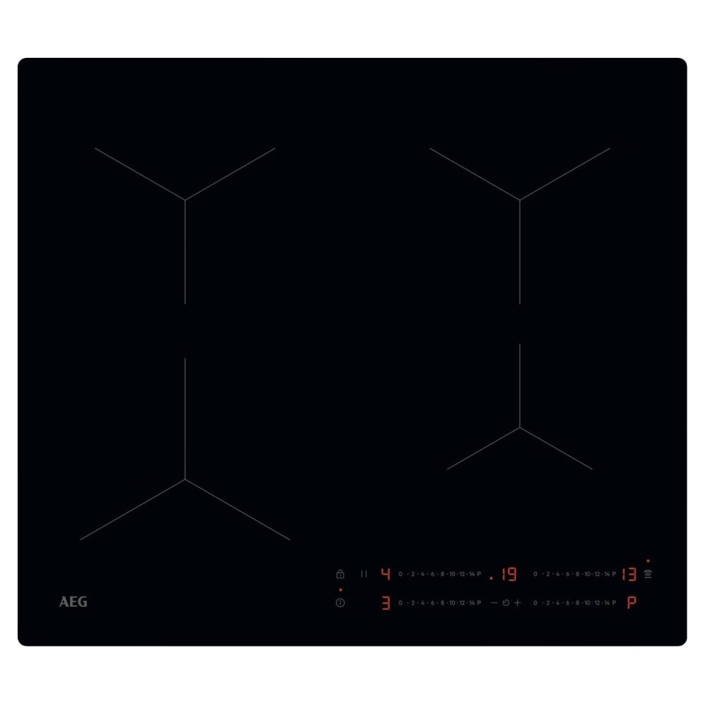 AEG SO64IA0SCB 5000 Series 60cm 4 Zone Induction Hob in Black