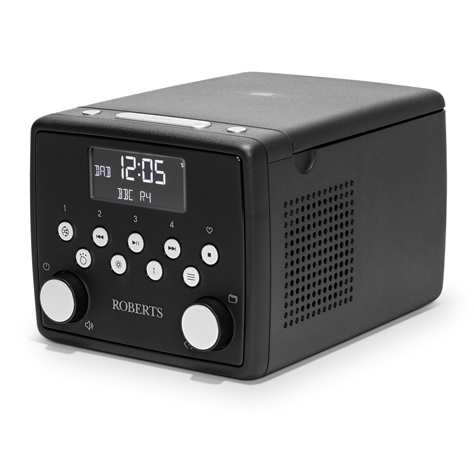 Roberts Sound 49 DAB/FM Radio & CD Player in Black