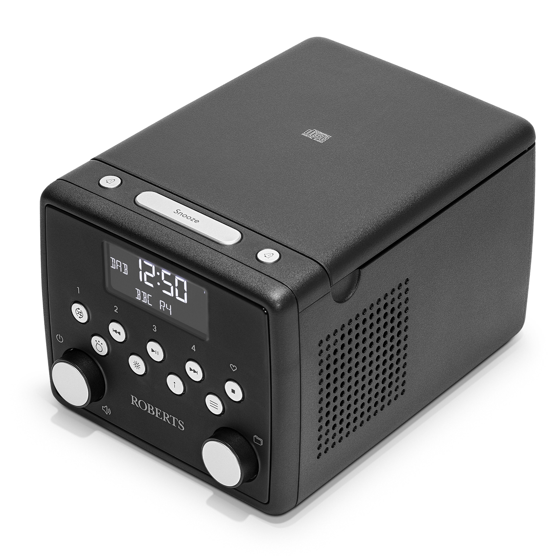 Roberts SOUND49BK DAB DAB FM RDS Bluetooth Audio Streaming Alarm Clock, photo 3