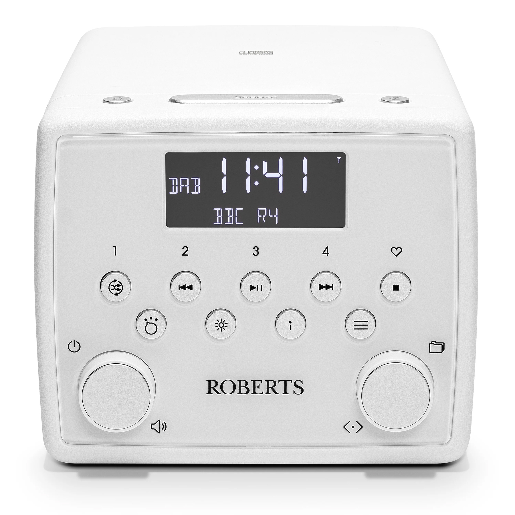 Roberts SOUND49W DAB DAB FM RDS Bluetooth Audio Streaming Alarm Clock