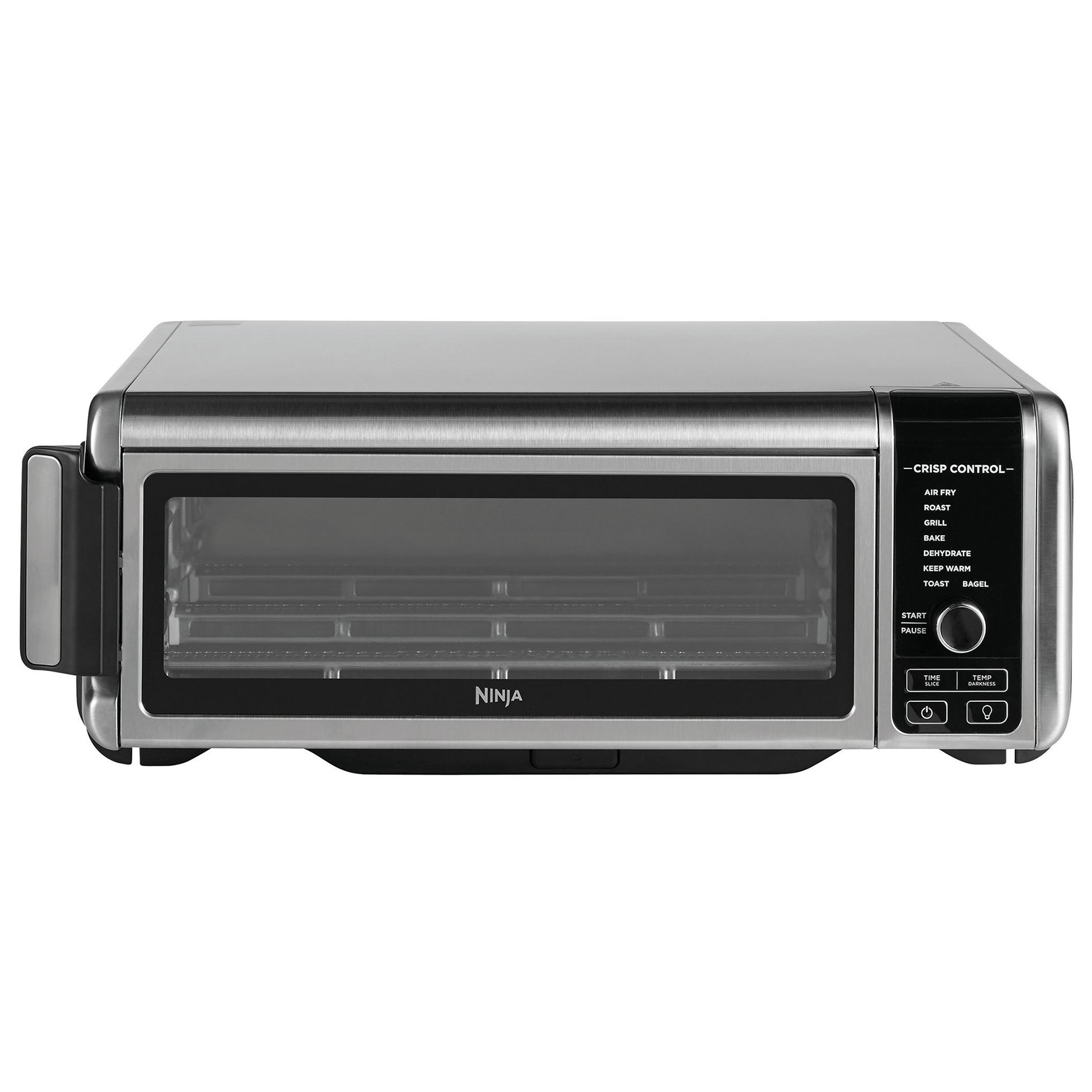 Image of Ninja SP101UK Foodi 8 in 1 Flip Mini Oven in Silver Black