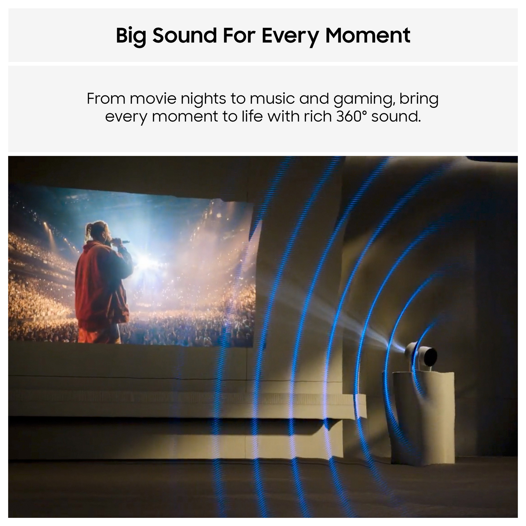 Samsung SPLFF3HLA The Freestyle Full HD HDR Smart LED Portable Project, photo 4