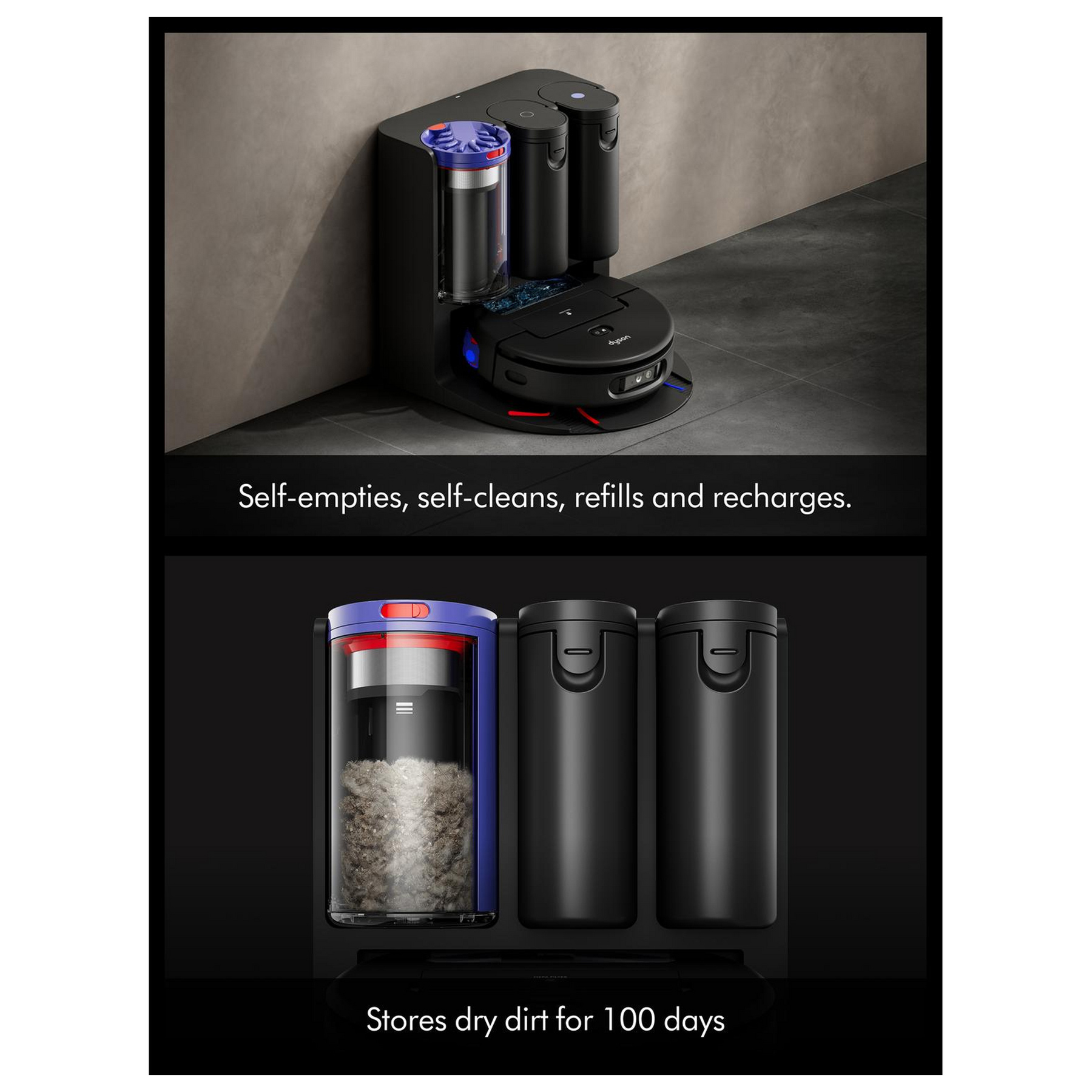Dyson SPOTSCRUBAI Spot Scrub AI Robot Wet dry Vacuum Cleaner in Black, photo 5