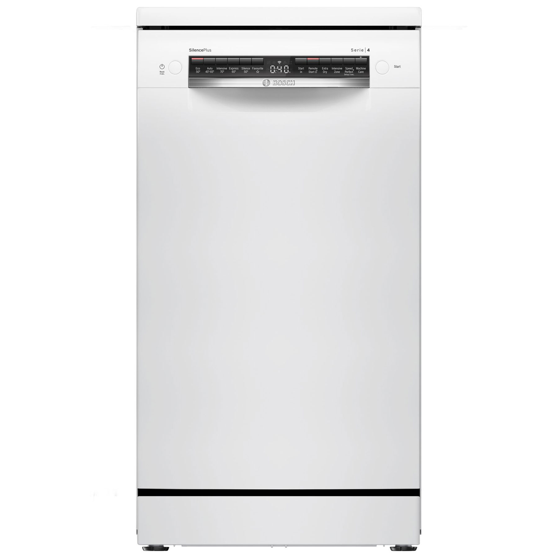 Bosch SPS4HMW49G Series 4 45cm Slimline Dishwasher in White 10 Place S