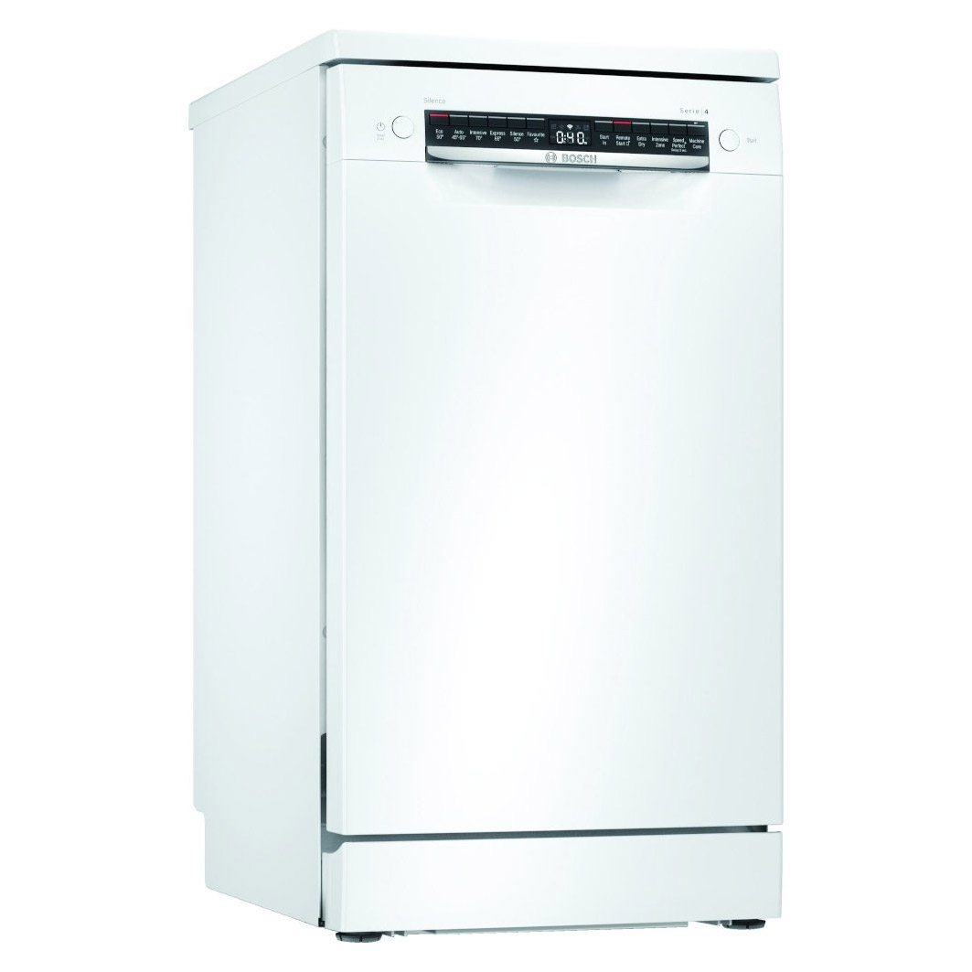 Image of Bosch SPS4HMW53G Series 4 45cm Dishwasher in White 13 Place Setting E