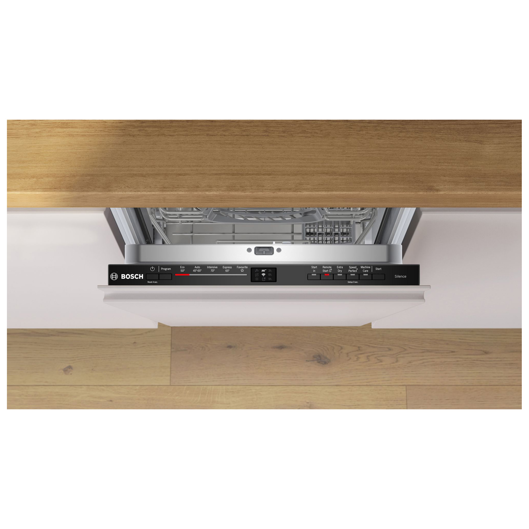 Bosch SPV2HKX02G Series 2 45cm Fully Integrated Slimline Dishwasher 10, photo 3