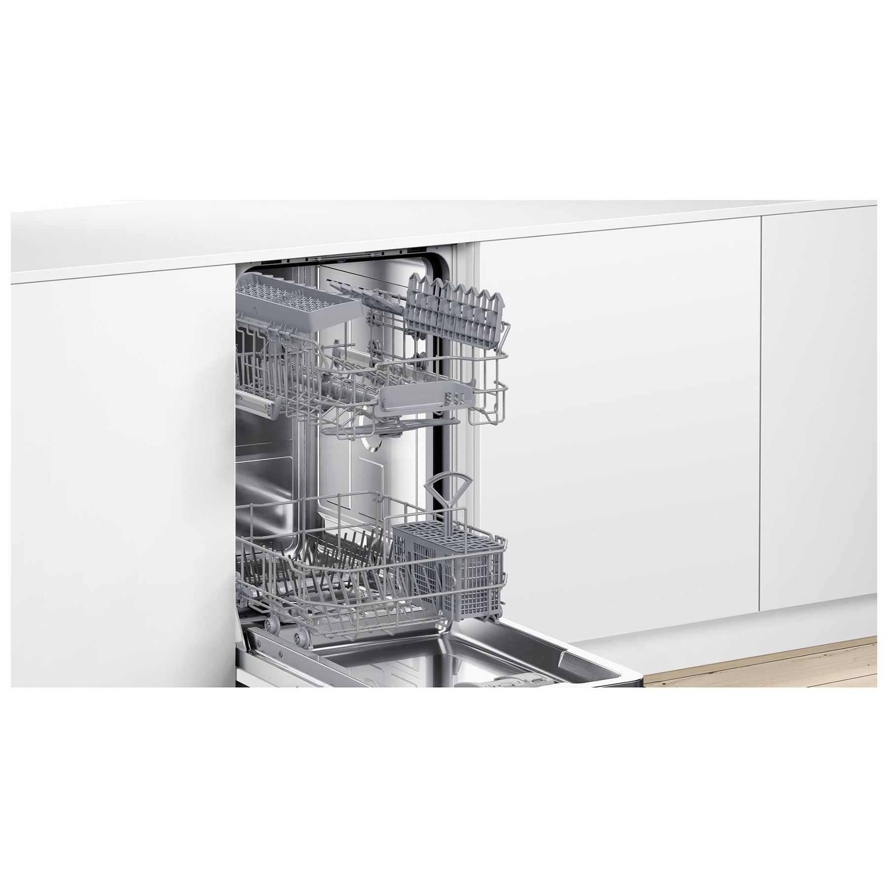 Bosch SPV2HKX42G Series 2 45cm Fully Int Slimline Dishwasher 10 Place