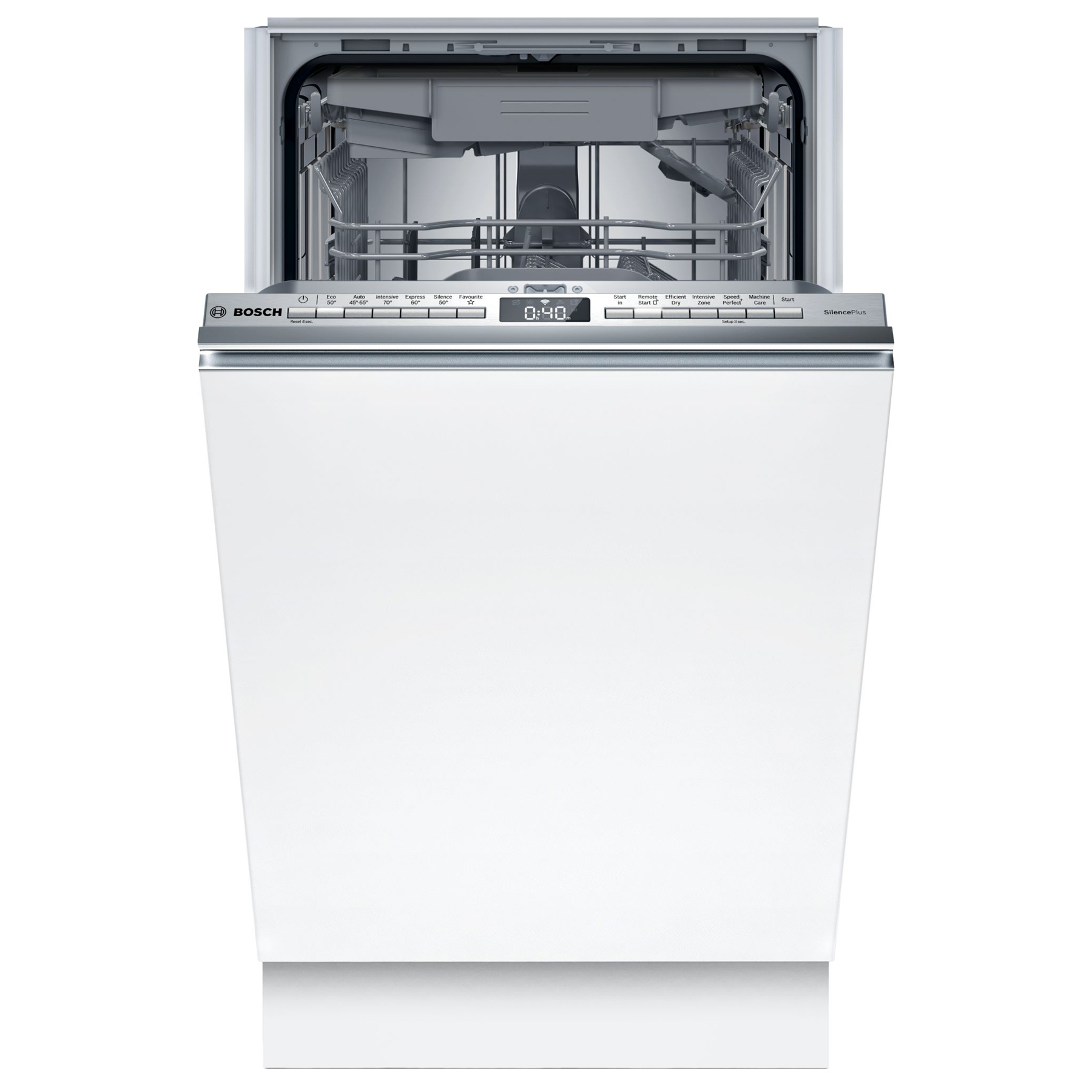 Bosch SPV4EMX17G Series 4 45cm Fully Integrated Slimline Dishwasher 10