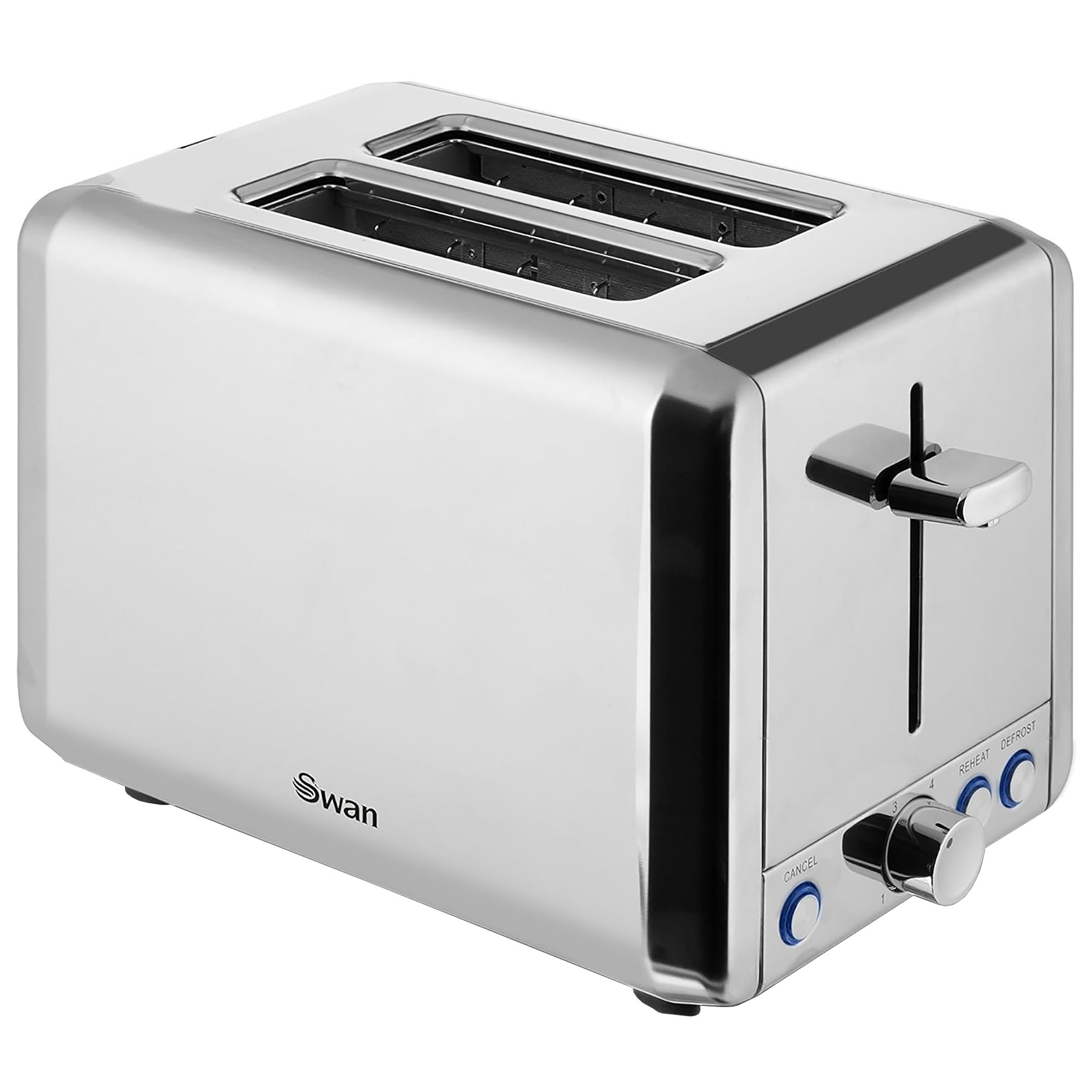 Image of Swan ST14062N Classic 2 Slice Toaster in Polished Stainless Steel