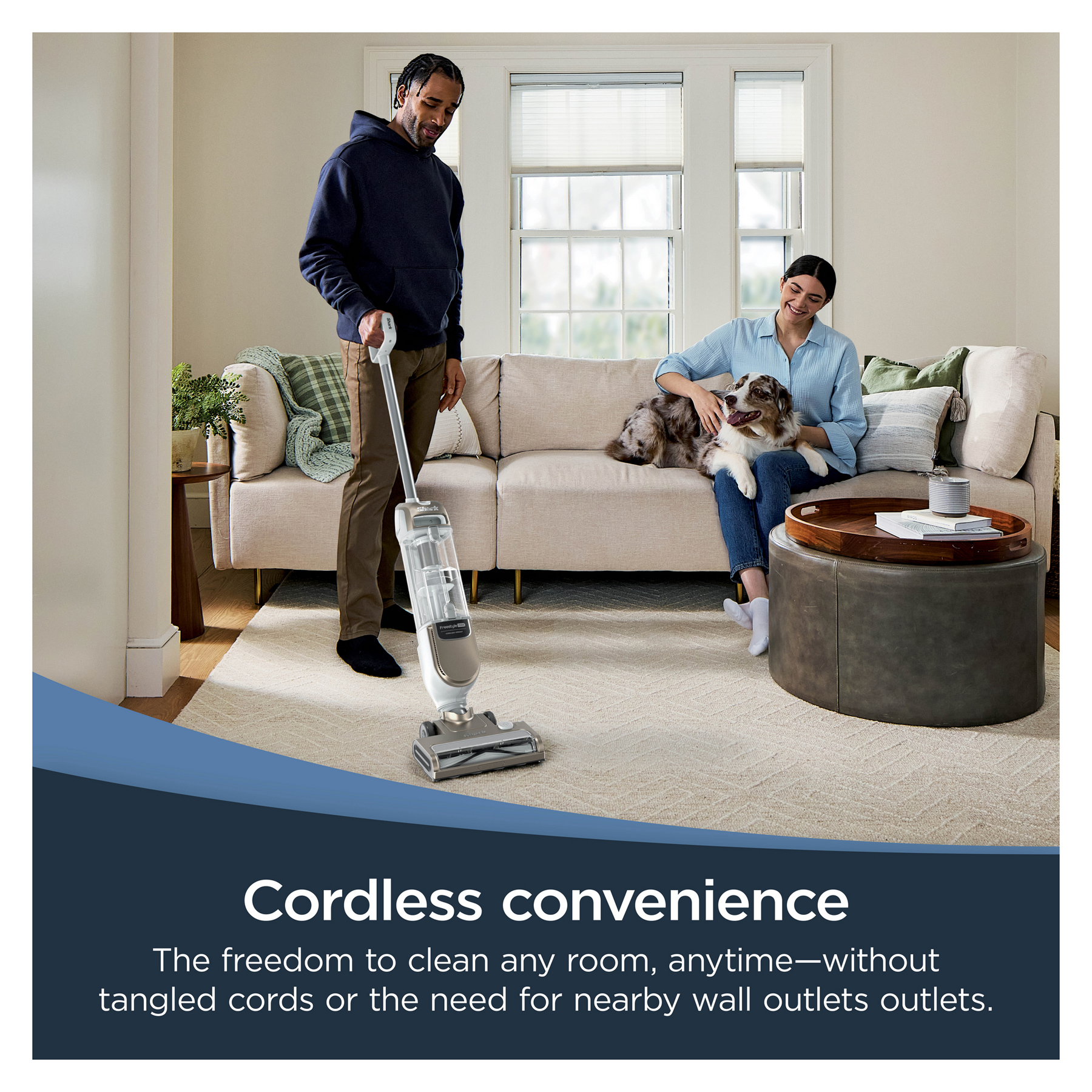 Shark SV2000UK Shark Cordless Upright Vacuum Stone, photo 2