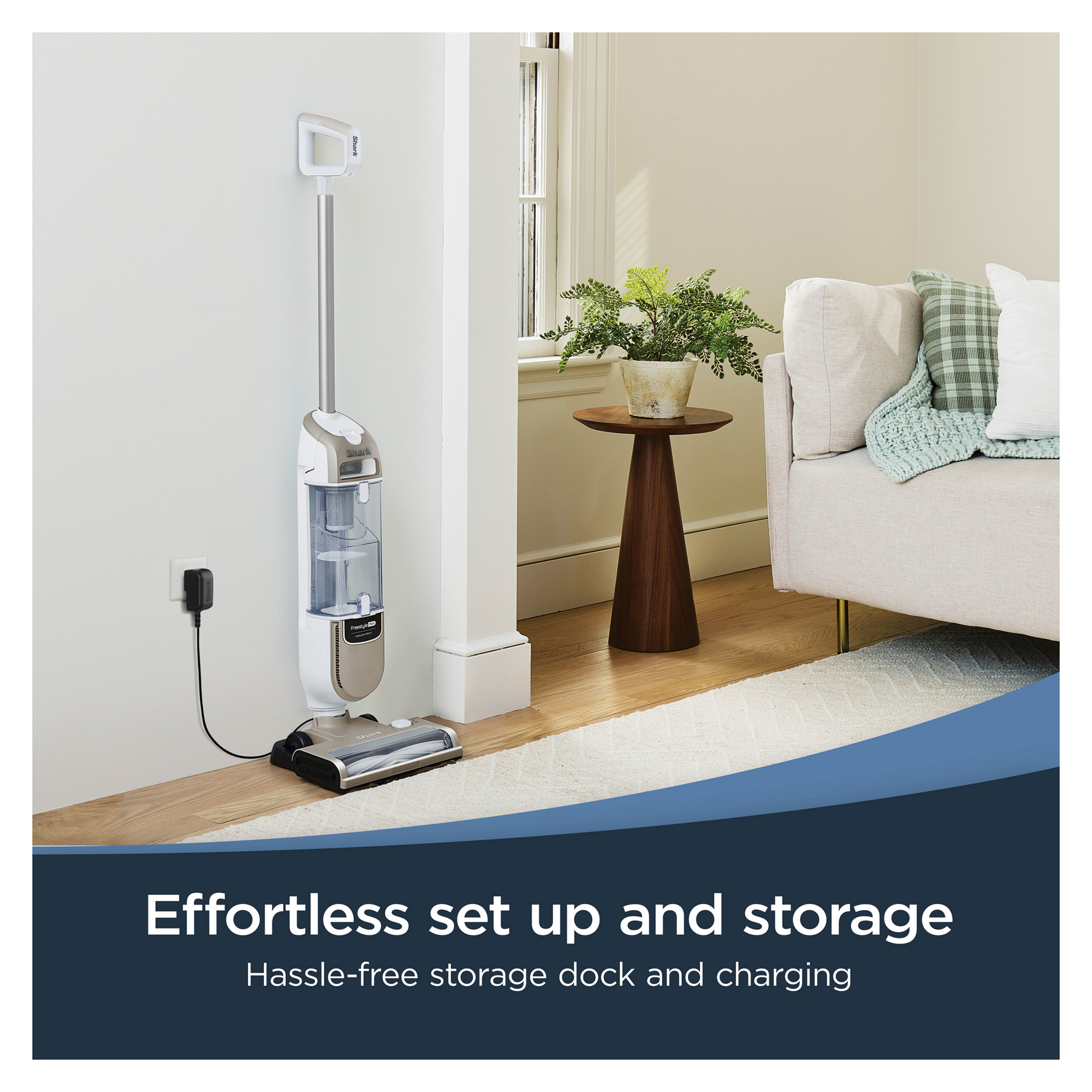 Shark SV2000UK Shark Cordless Upright Vacuum Stone, photo 4