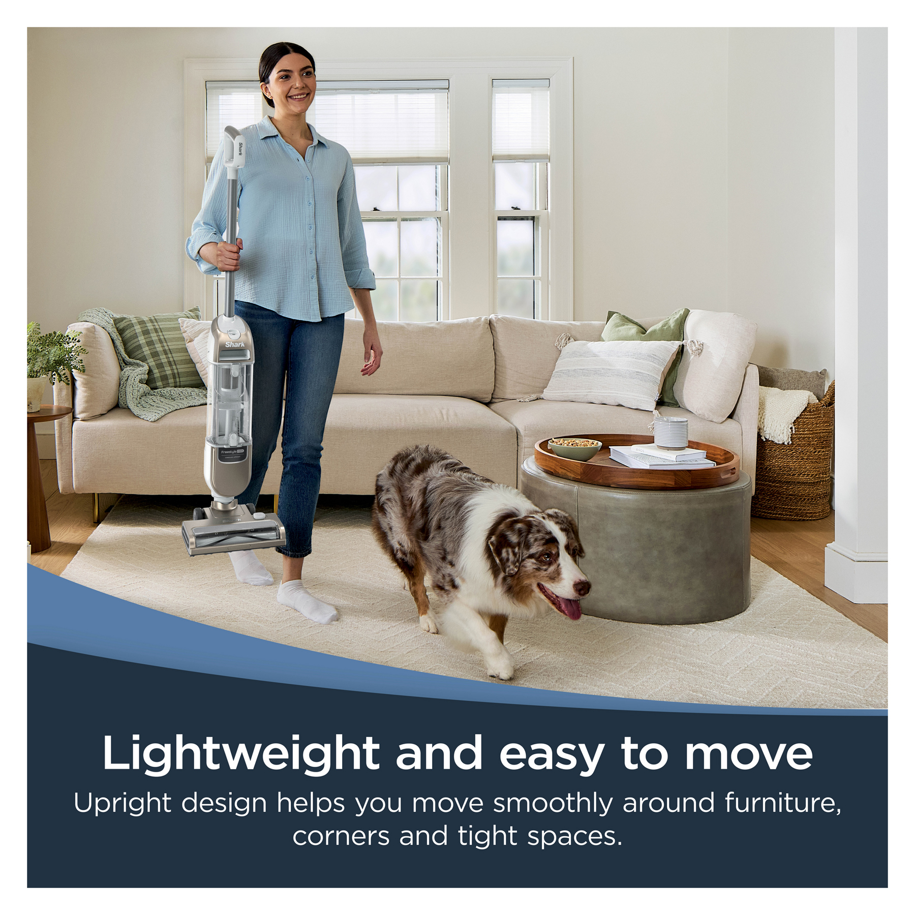 Shark SV2000UK Shark Cordless Upright Vacuum Stone, photo 5