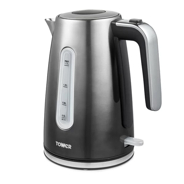 Tower T10046GRP 1 7 Litre Infinity Ombre Jug Kettle Graphite 3kW 1 7L