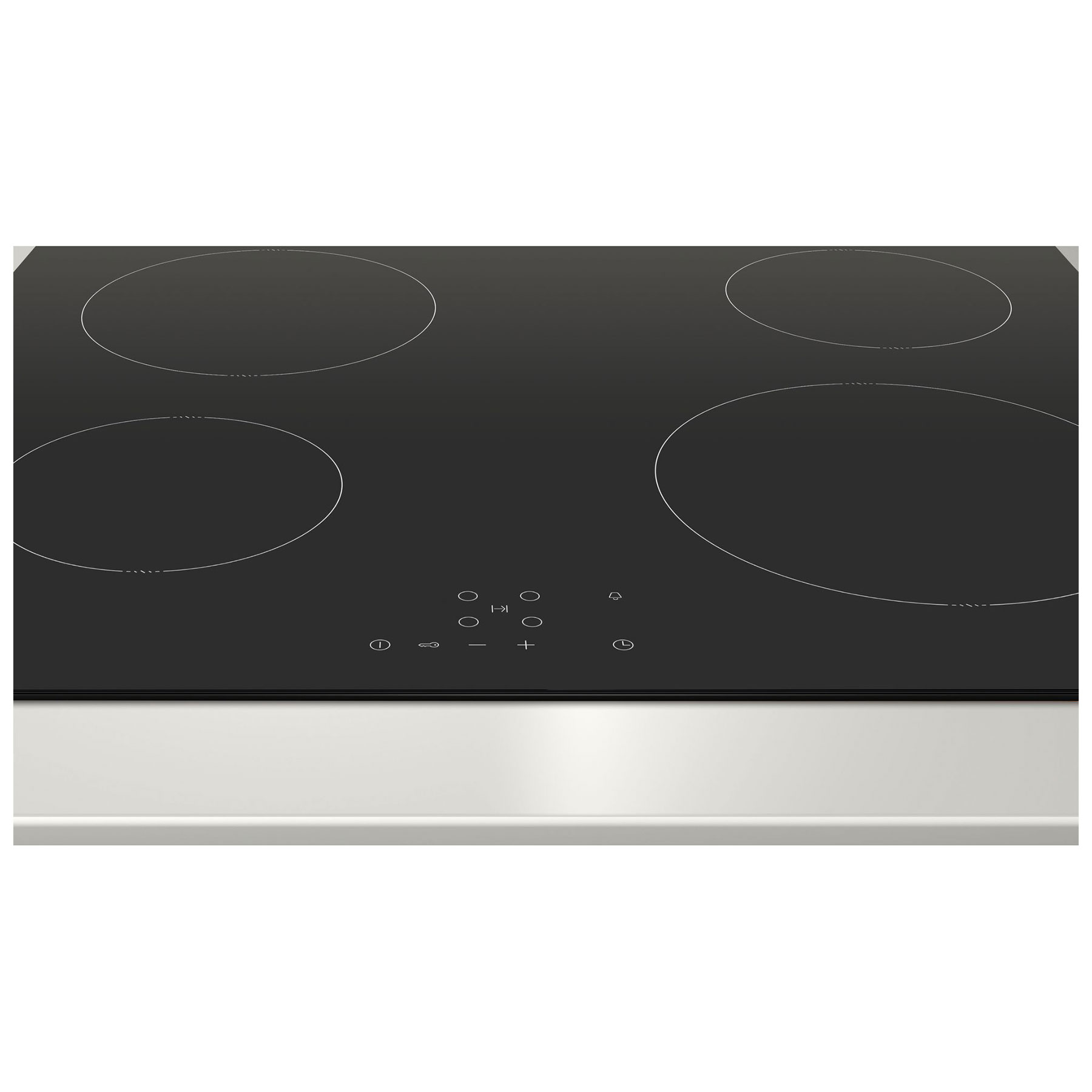 Neff T16NBE1L N50 60cm 4 Zone Frameless Ceramic Hob in Black Glass, photo 2